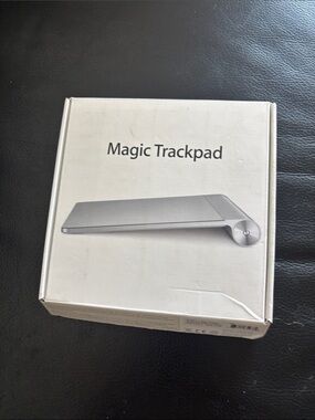 Apple Silver Magic Trackpad in White Retail Box